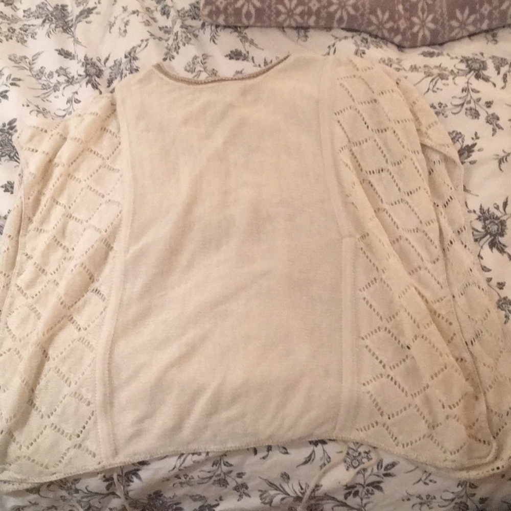 Delia’s poncho top